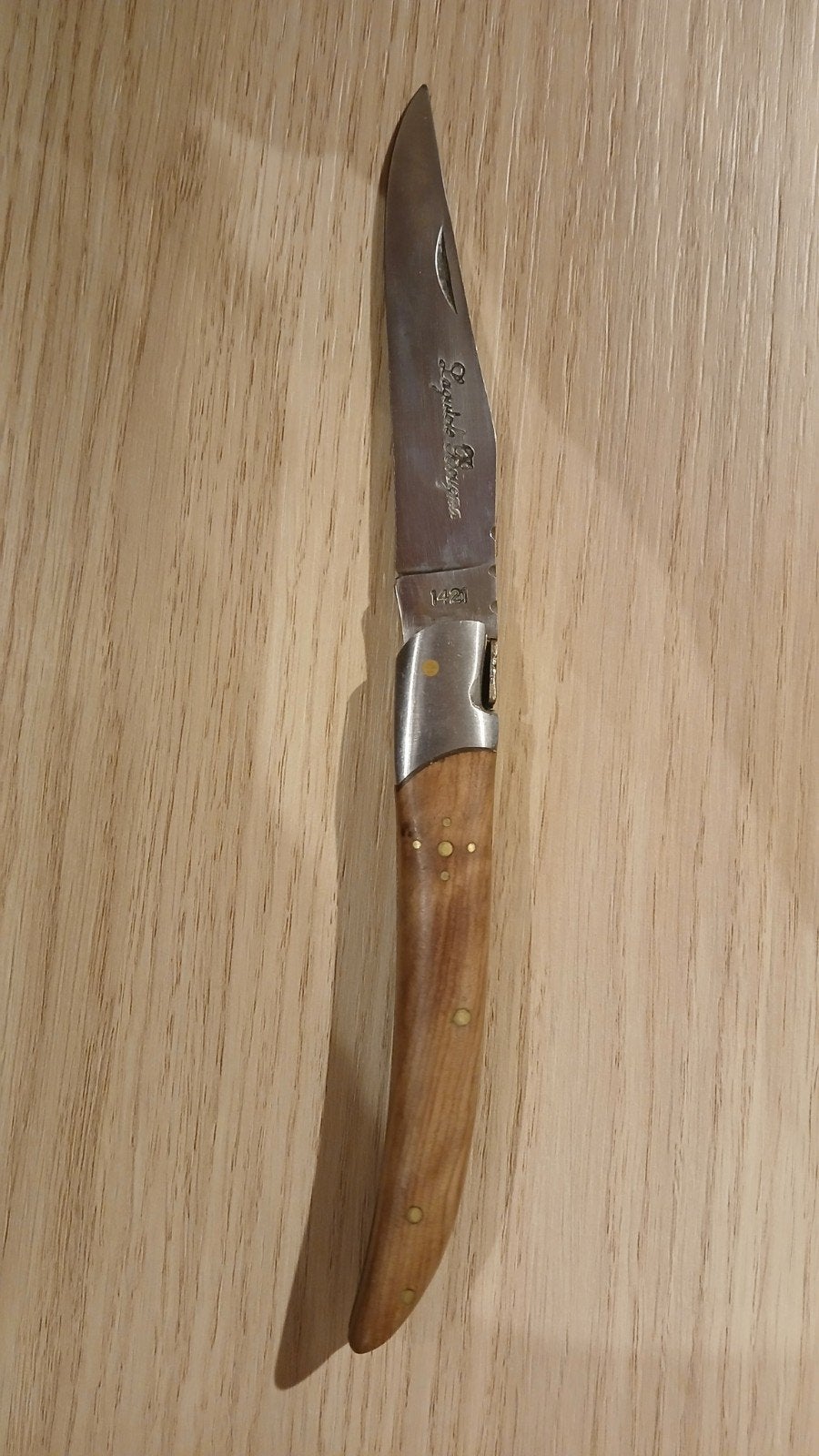 laguiole bougna couteau pliant, Enlèvement ou Envoi