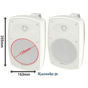DAP EVO 5 - passieve 5-inch buiten speakers Wit, Audio, Tv en Foto, Verzenden, Nieuw, Overige typen