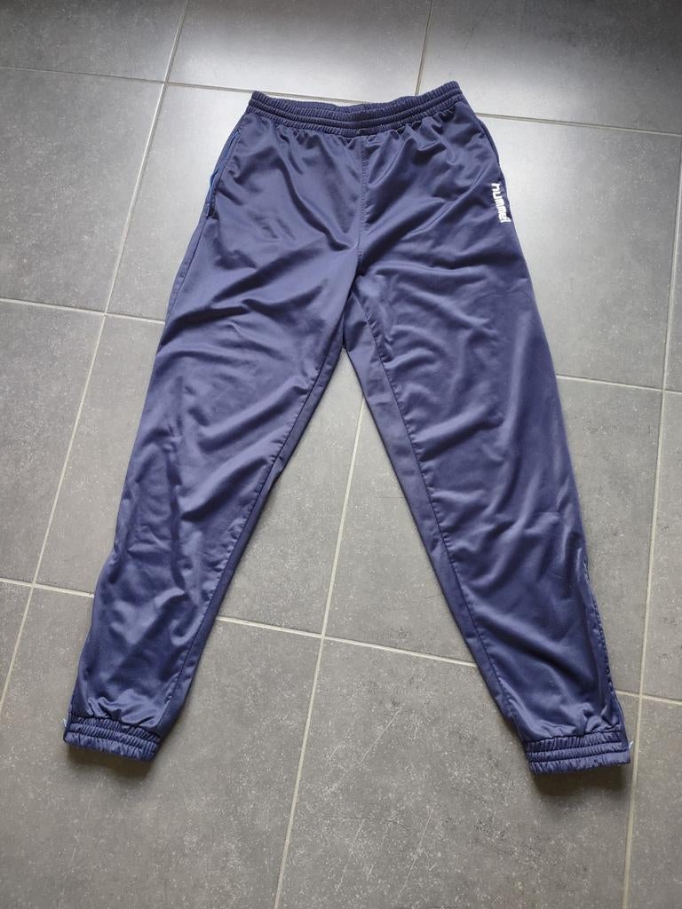 blauwe trainingsbroek - Hummel - XXL, Ophalen, Blauw, Overige maten, Zo goed als nieuw