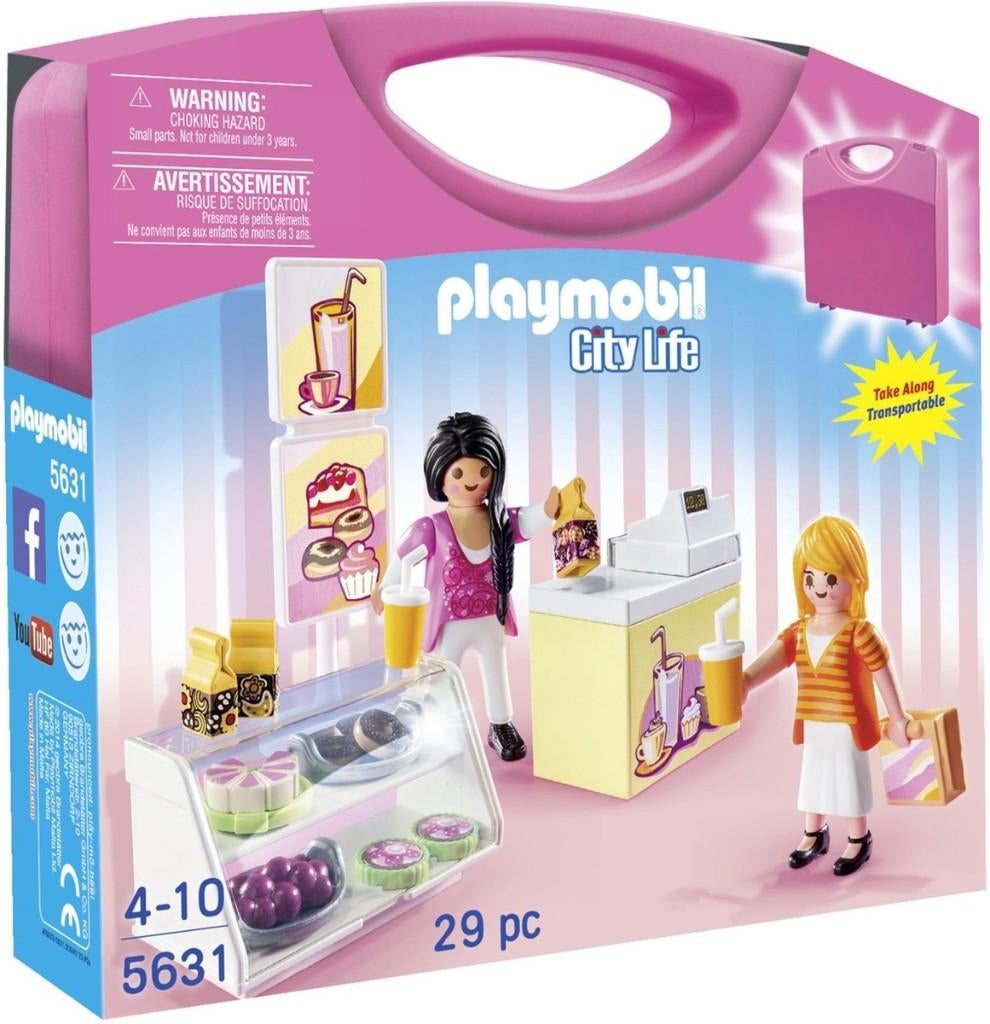 PlayMobil Meeneemkoffer CityLife 5631, Ophalen of Verzenden, Gebruikt, Complete set