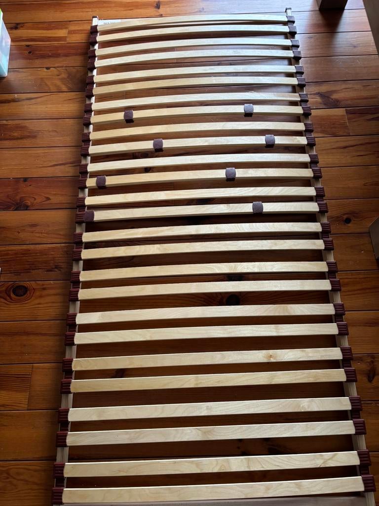 Lattenbodem Voila 90x200, Huis en Inrichting, Slaapkamer | Matrassen en Bedbodems, Ophalen, 90 cm, Eenpersoons, Zo goed als nieuw