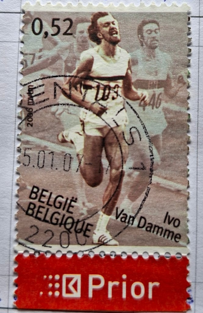 Postzegel België OBP 3522, Ophalen of Verzenden, Gestempeld, Sport, Gestempeld