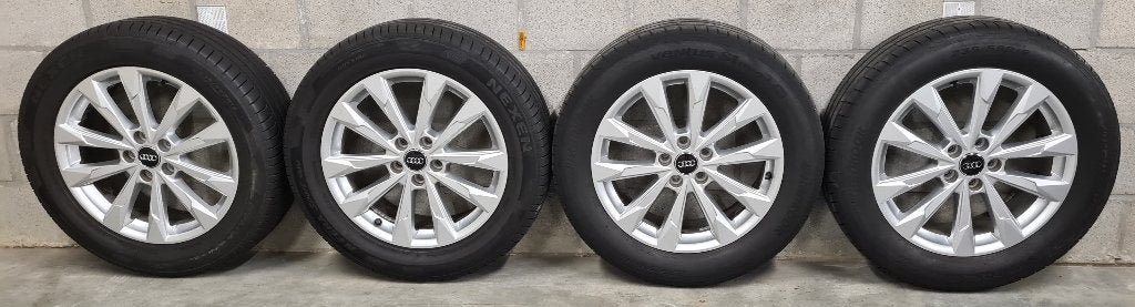 Jantes AUDI 18 pouces avec pneus d'été, Autos : Pièces & Accessoires, Véhicule de tourisme, Pneus été, 18 pouces, Enlèvement