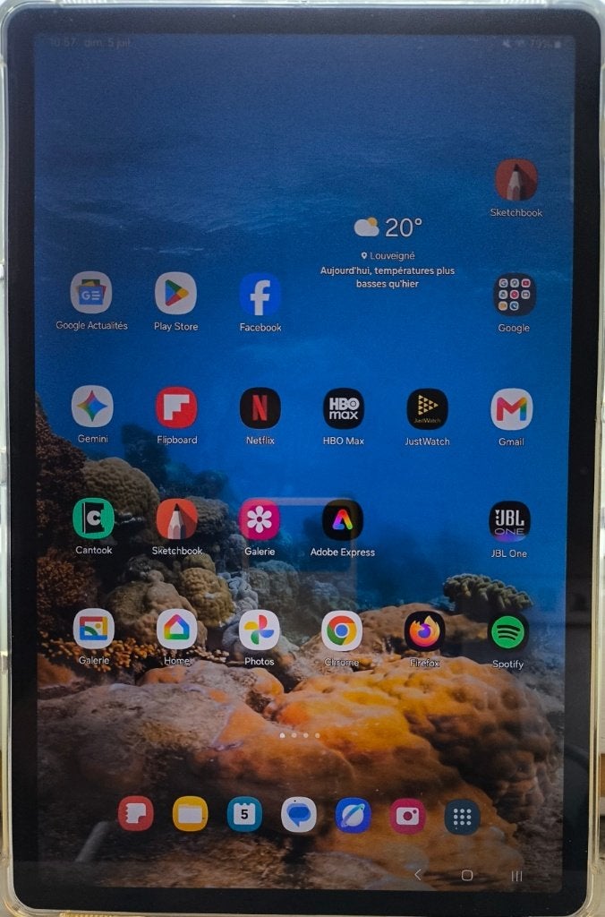 Zeer goede Samsung S7 FE-tablet te koop, Gebruikt, 12 inch, Ophalen of Verzenden, Samsung