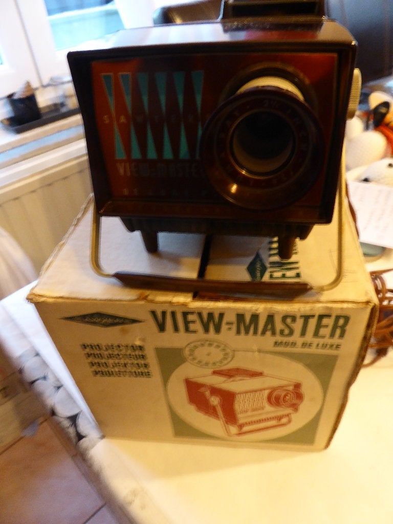 ancien view master bakélite + disques, Enlèvement ou Envoi