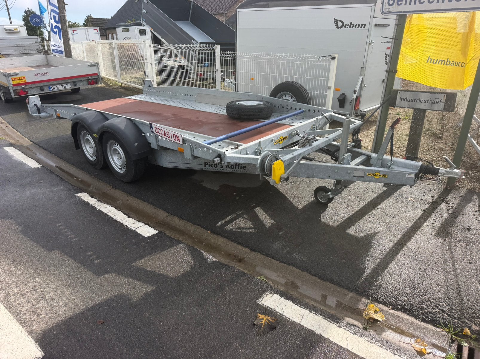 Kantelbare autotransporter 3000kg, Auto diversen, Ophalen, Zo goed als nieuw