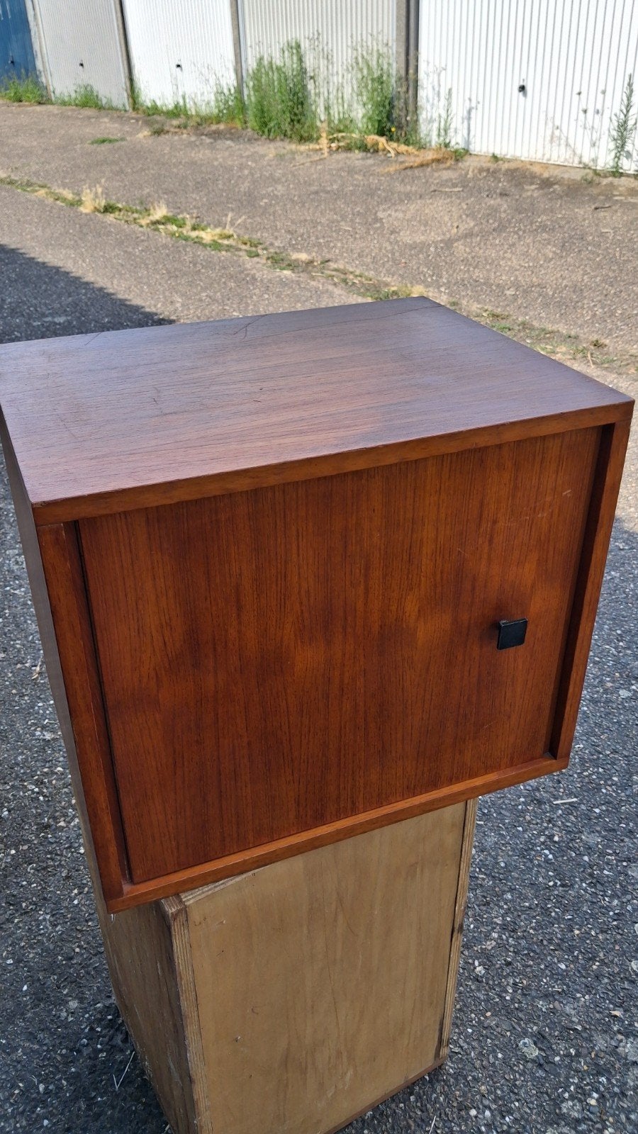 Vintage retro MDK modulaire wandkasten., Ophalen