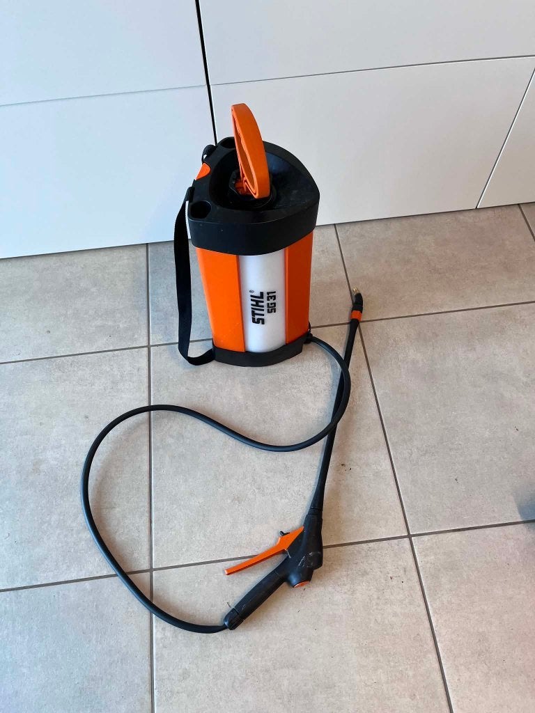 Stihl SG31 Druksproeier 5L – Zo goed als nieuw, Enlèvement, Neuf, Répression des mauvaises herbes