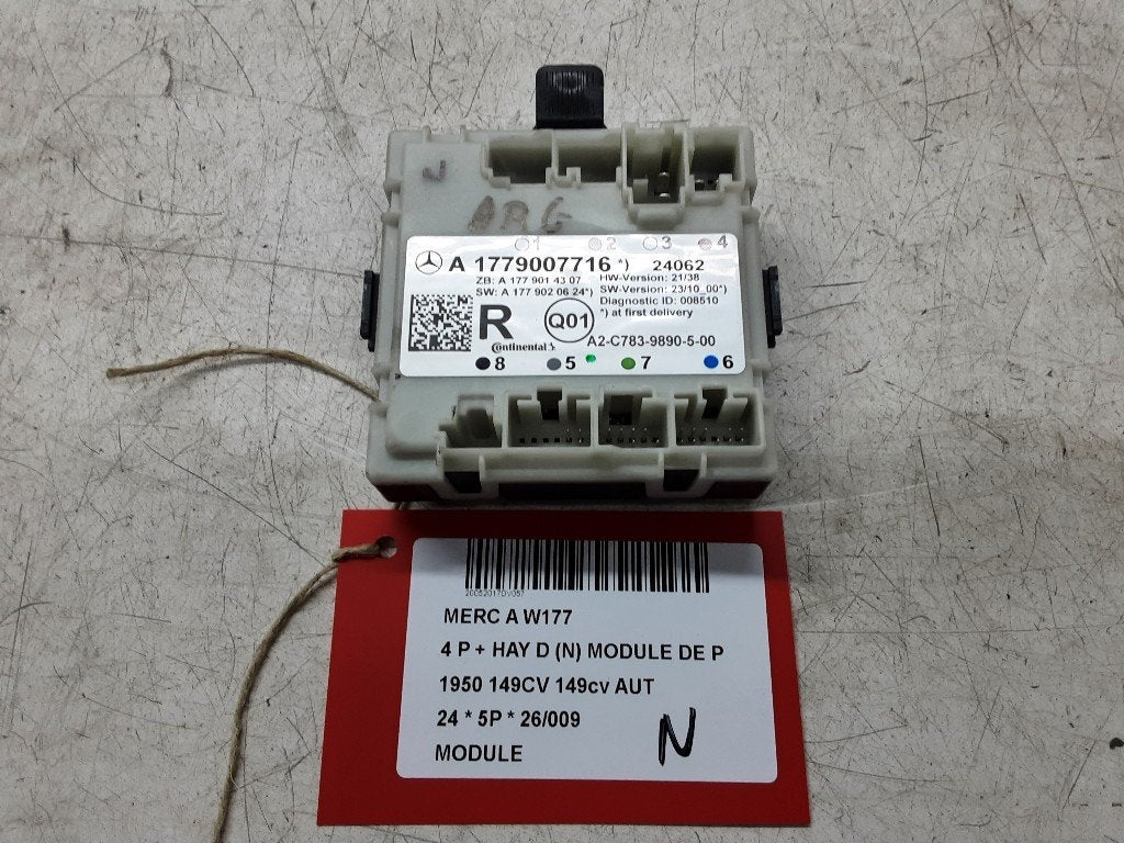 UNITE ELECTRONIQUE Mercedes-Benz A (177.0) (A1779007716), Autos : Pièces & Accessoires, Mercedes-Benz, Utilisé, Dialog.mb@mercedes-benz.com