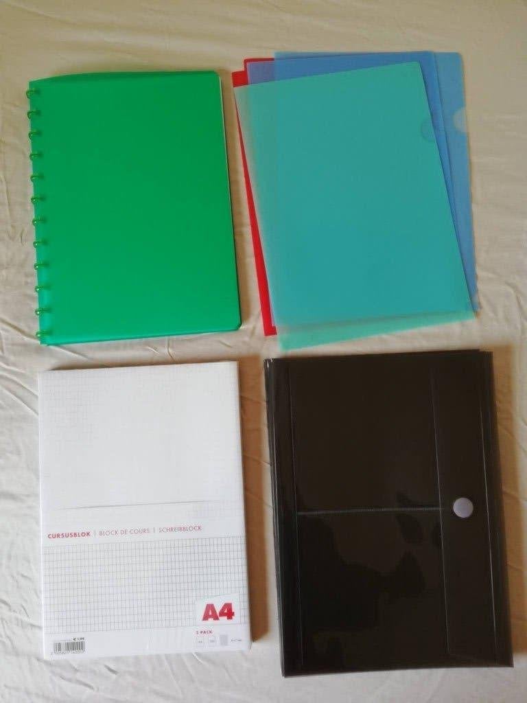 Schoolspullen, nieuw, cursusblok, atomaschrift, mapjes, Diversen, Schoolbenodigdheden, Ophalen of Verzenden, Nieuw