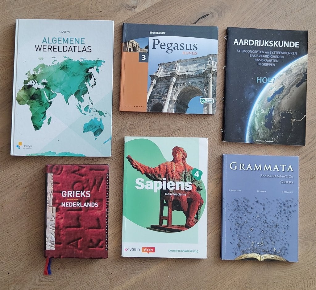 schoolboeken 4e middelbaar - ook apart te koop!, Ophalen of Verzenden, ASO, Overige vakken