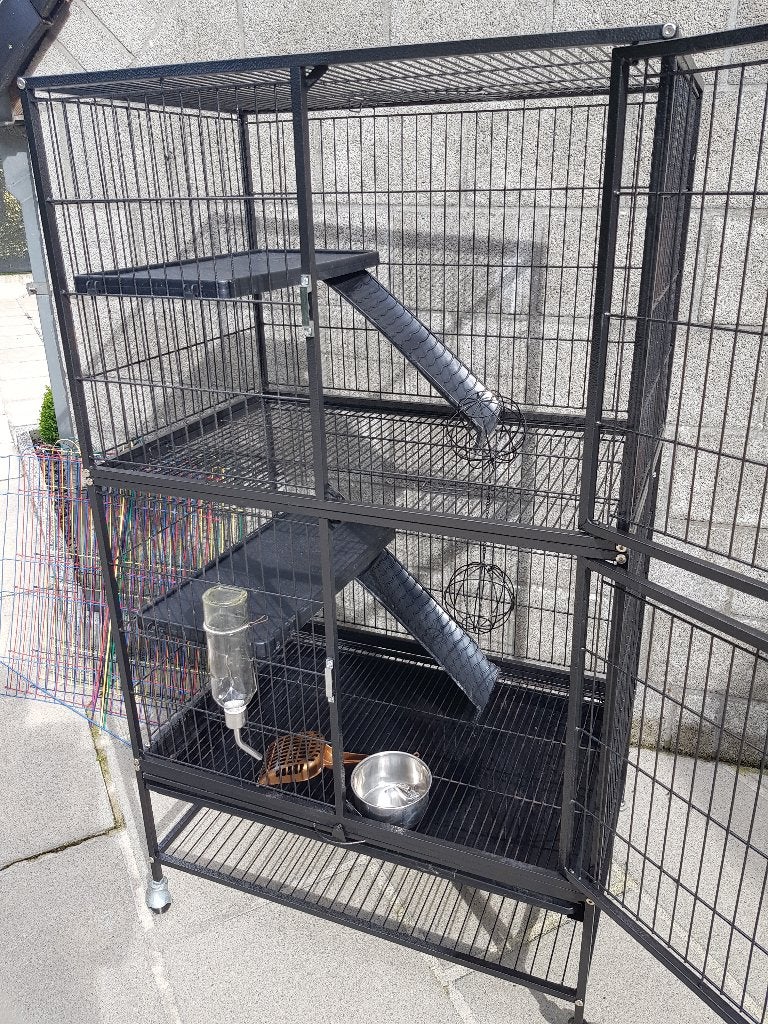 chinchillakooi, Ophalen, Kooi, Gebruikt, Hamster
