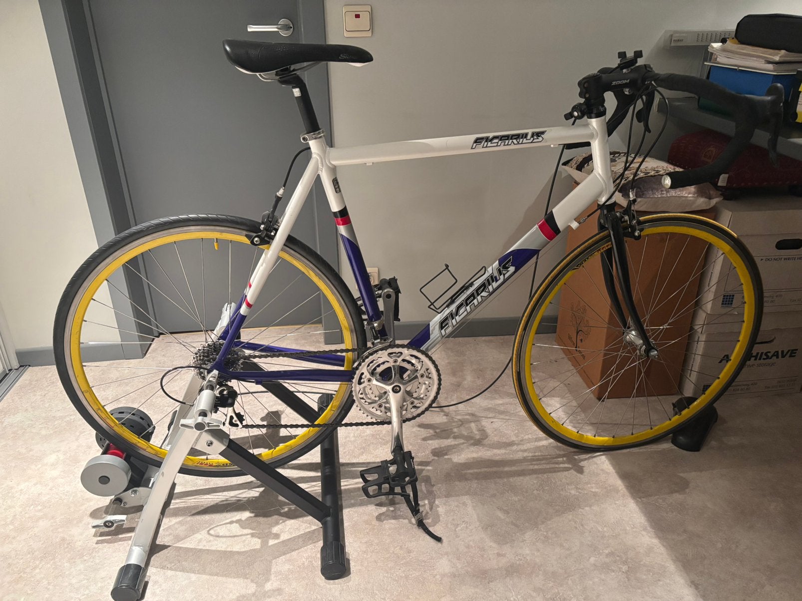 Ficarius koersfiets retro look zo goed als nieuw, Fietsen en Brommers, Ophalen, Zo goed als nieuw, Heren
