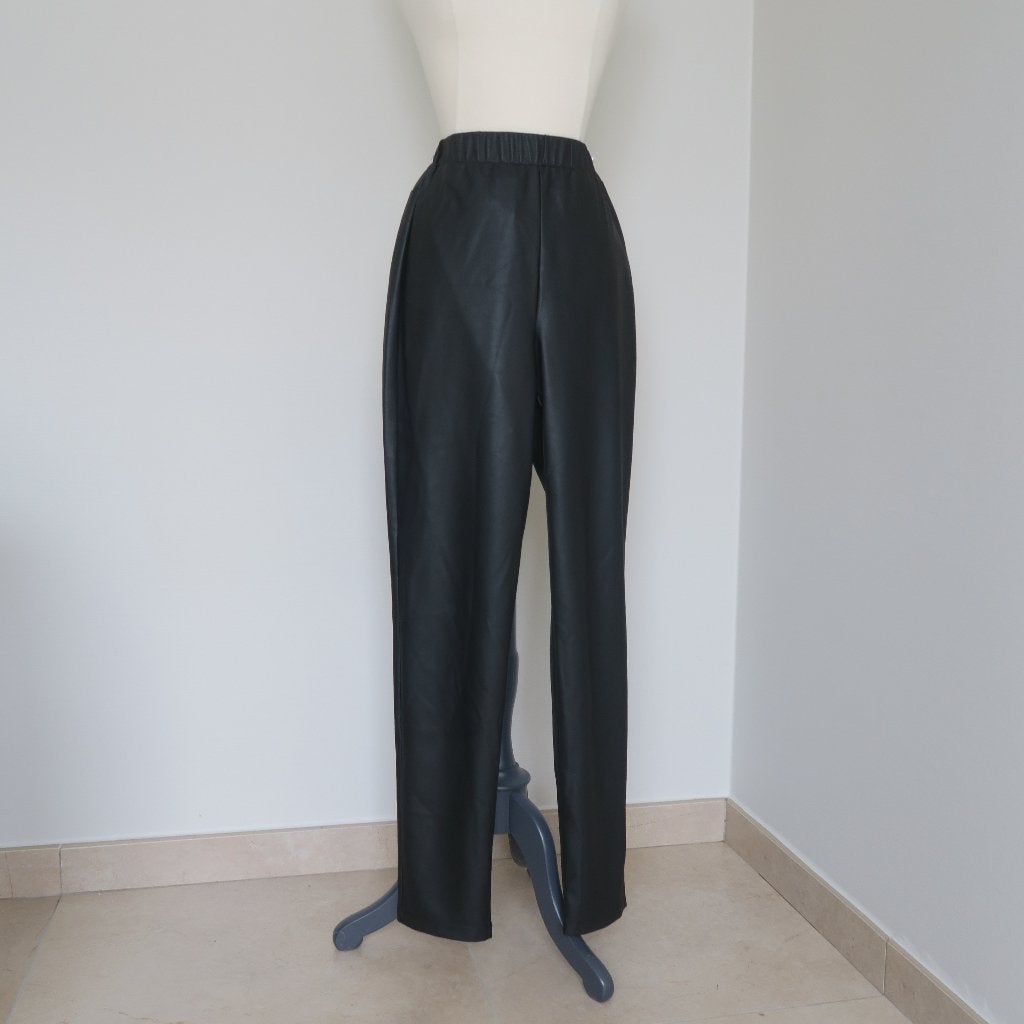 Zwarte feaux leather legging Max Mara - M, Legging, Zwart, Max Mara, Maat 40/42 (M)