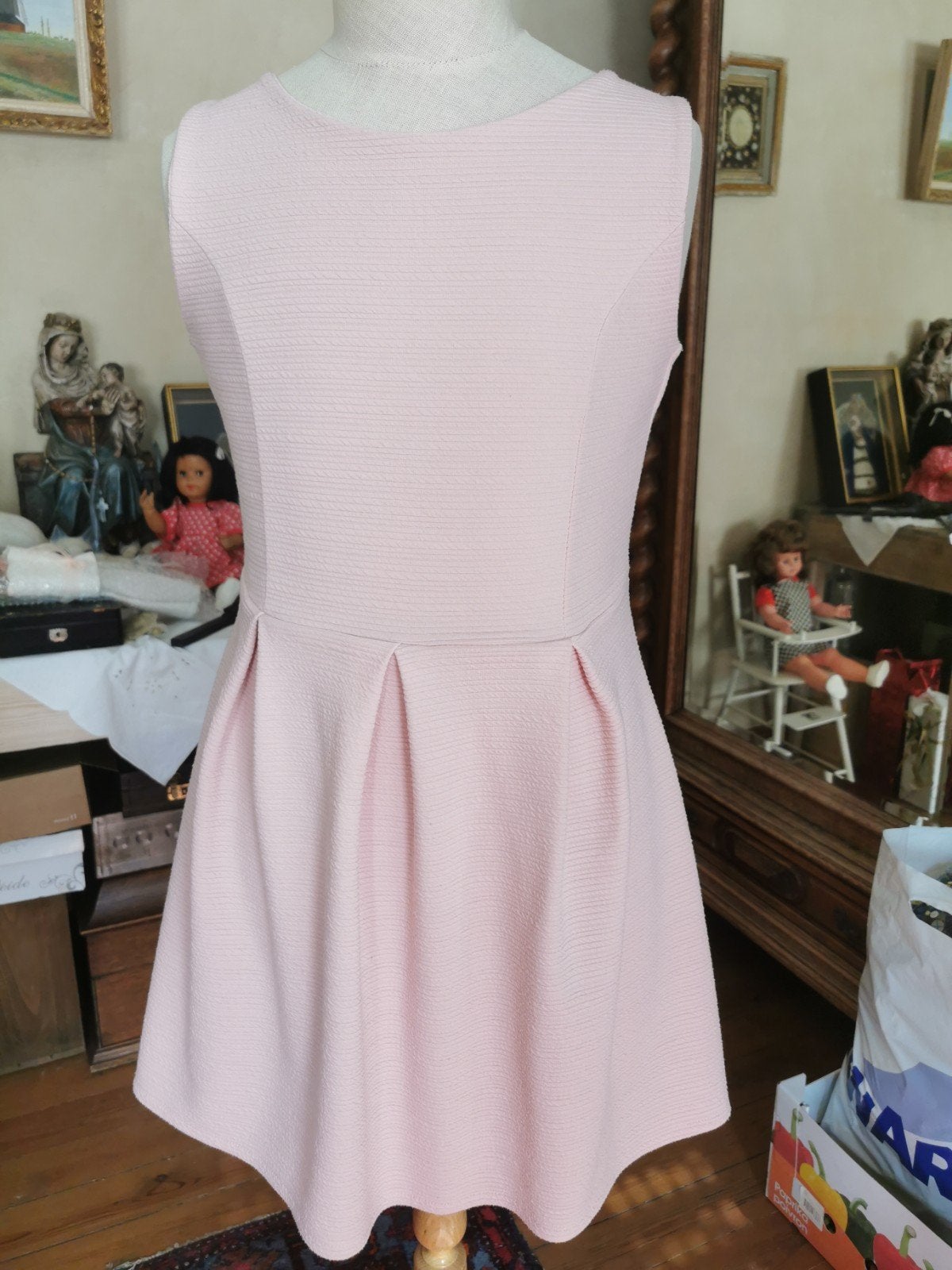 Très jolie robe rose clair, Vêtements | Femmes, Taille 38/40 (M), Rose, Au-dessus du genou, Comme neuf