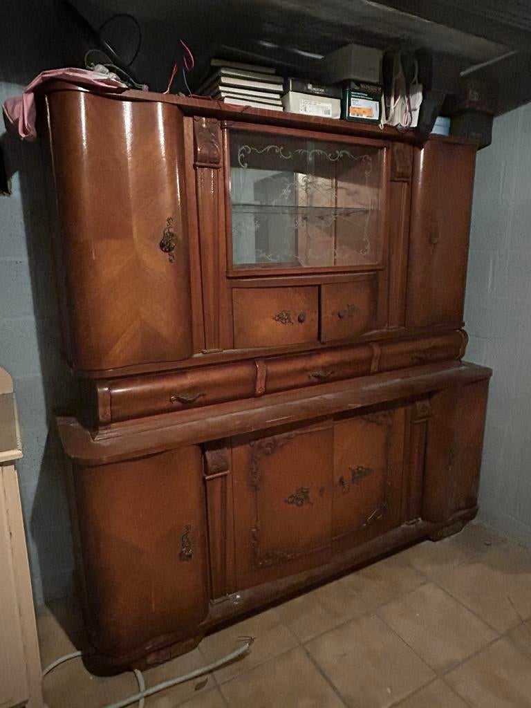 Art deco buffetkast, Huis en Inrichting, Ophalen, Gebruikt, Met deur(en), 150 tot 200 cm