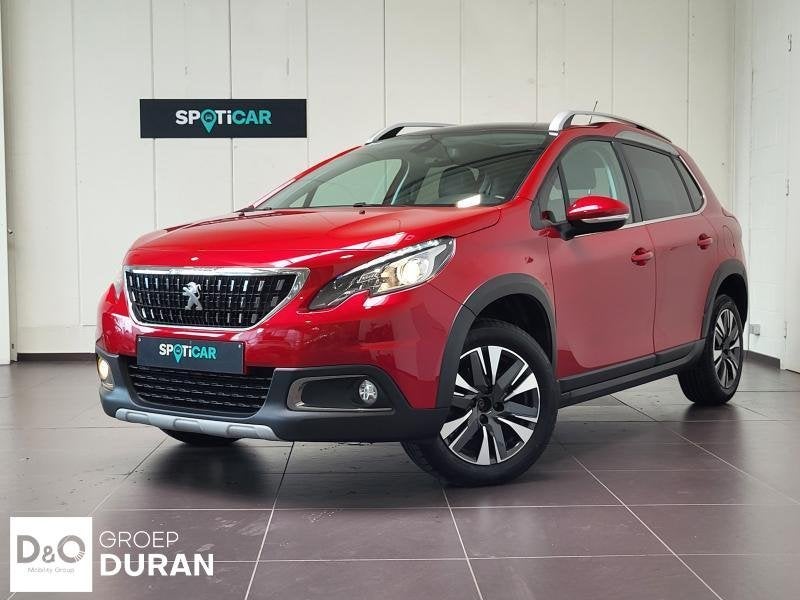 Peugeot 2008 Allure 1.2 PureTech Man.6, Autos, Rouge, Achat, Euro 6, Boîte manuelle