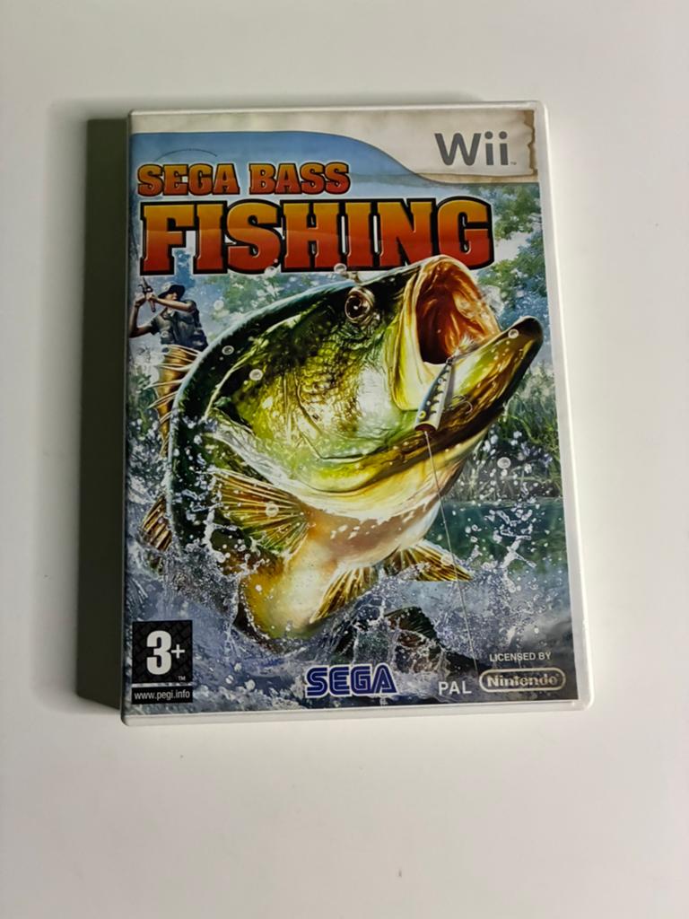 Sega Bass Fishing - Nintendo Wii (Zo goed als nieuw), Ophalen of Verzenden, Zo goed als nieuw
