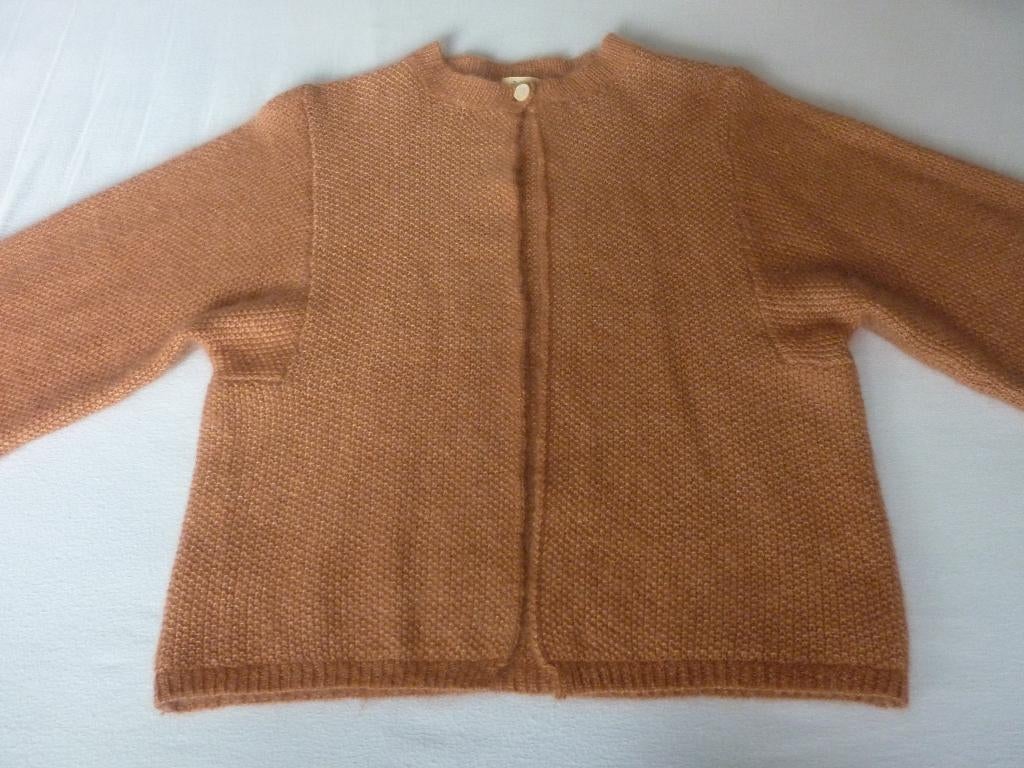 Mohair-Merino Wollen-Polyamide Vest Bellerose, Kleding | Dames, Bellerose, Bruin, Nieuw, Ophalen of Verzenden