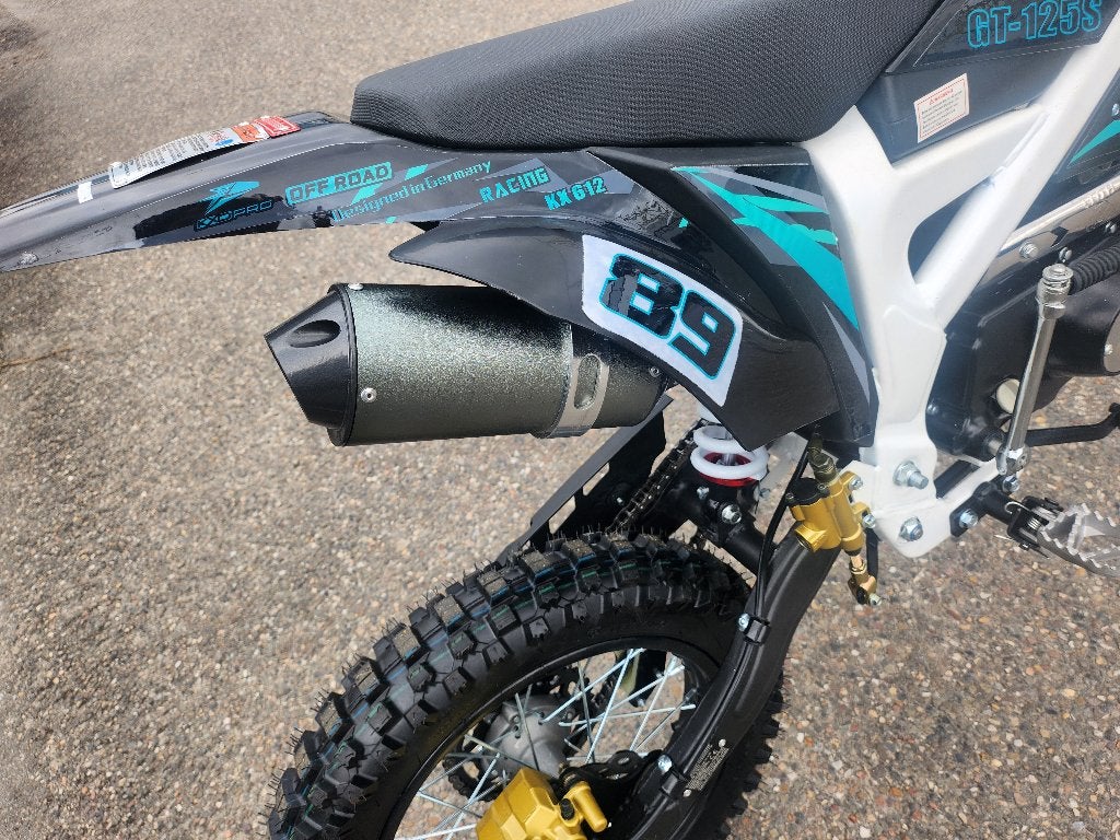 Crosser KXD 125cc 17/14 wielen electrische start en koplamp, Ophalen of Verzenden, Nieuw