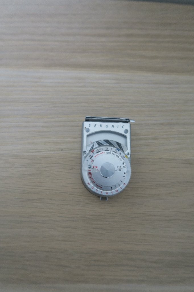 Sekonic L-8 vintage lichtmeter, Ophalen of Verzenden, Gebruikt, Overige typen