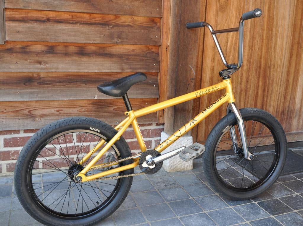 Custom BMX - Federal Anthony Perrin Signature, Fietsen en Brommers, Fietsen | Crossfietsen en BMX, Ophalen, Staal, Stuur 360° draaibaar