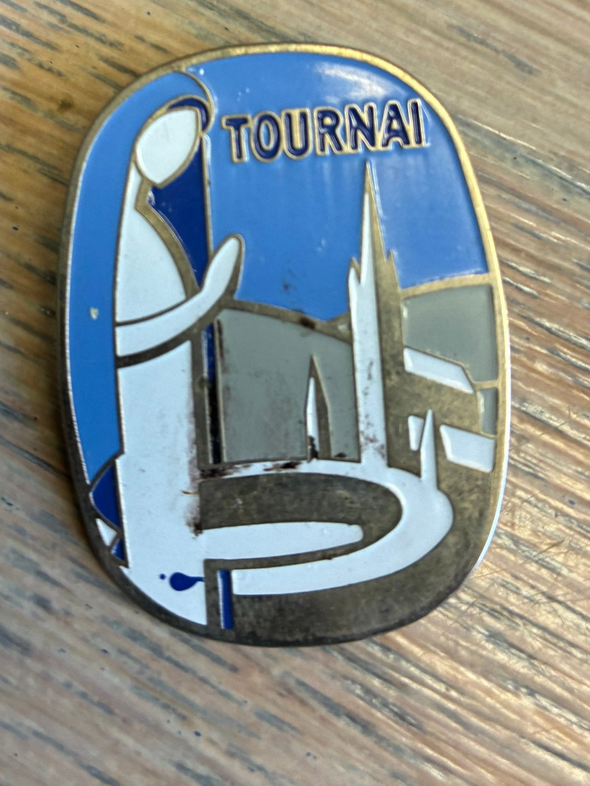 Tournai speld, Verzenden, Gebruikt, Overige onderwerpen, Speldje of Pin