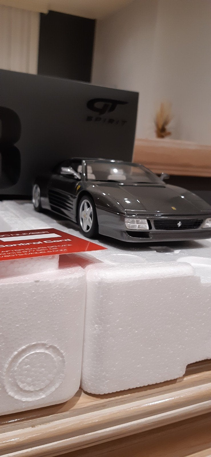Ferrari 348gts gtspirit 1/18 (599/666), Enlèvement ou Envoi, Comme neuf, Voiture, Autres marques