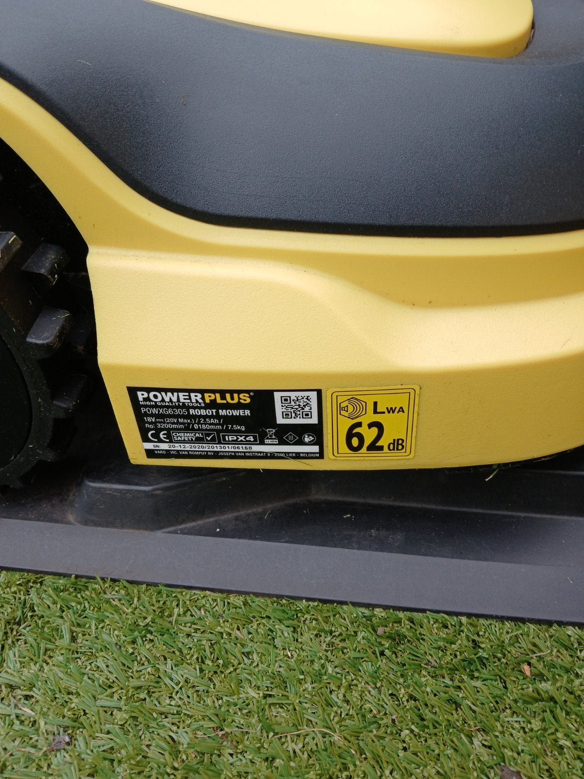 Powerplus powxg6305 robotmaaier, Ophalen, Gebruikt