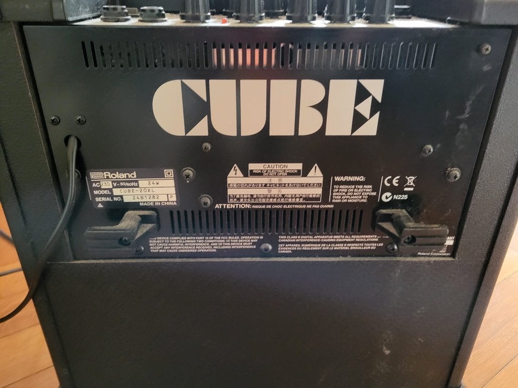Roland Cube 20XL, Musique & Instruments, Amplis | Basse & Guitare, Enlèvement, Utilisé, Guitare, Moins de 50 watts