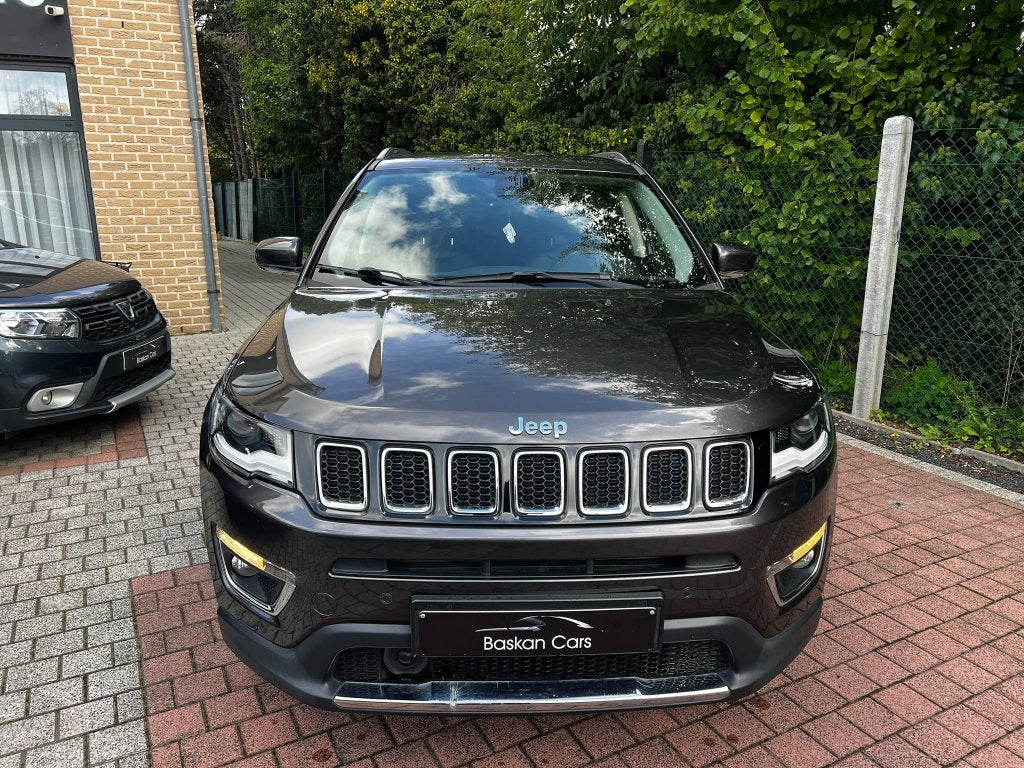 JEEP COMPASS 1.4I 4X4 LIMITED/M2018/94.000KM/12M GARANTIE, Autos, Argent ou Gris, Achat, Euro 6, Entreprise