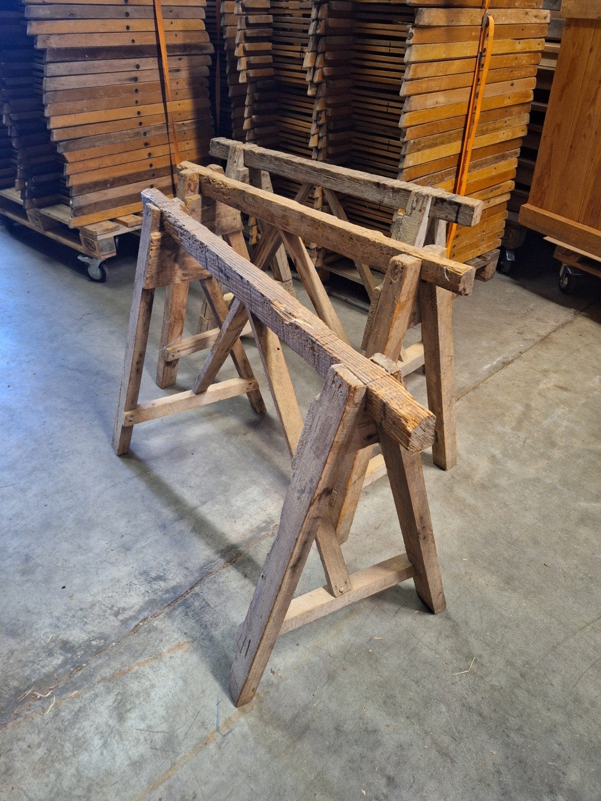 Oude decoratieve schragen, Doe-het-zelf en Bouw, Ophalen