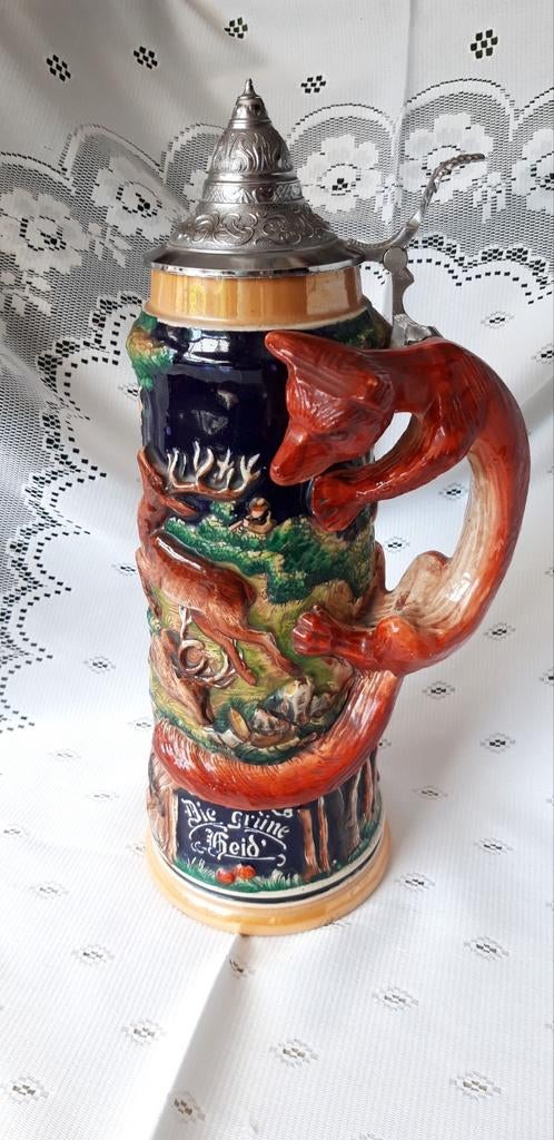 Set bierpotten in perfecte staat., Antiek en Kunst, Ophalen