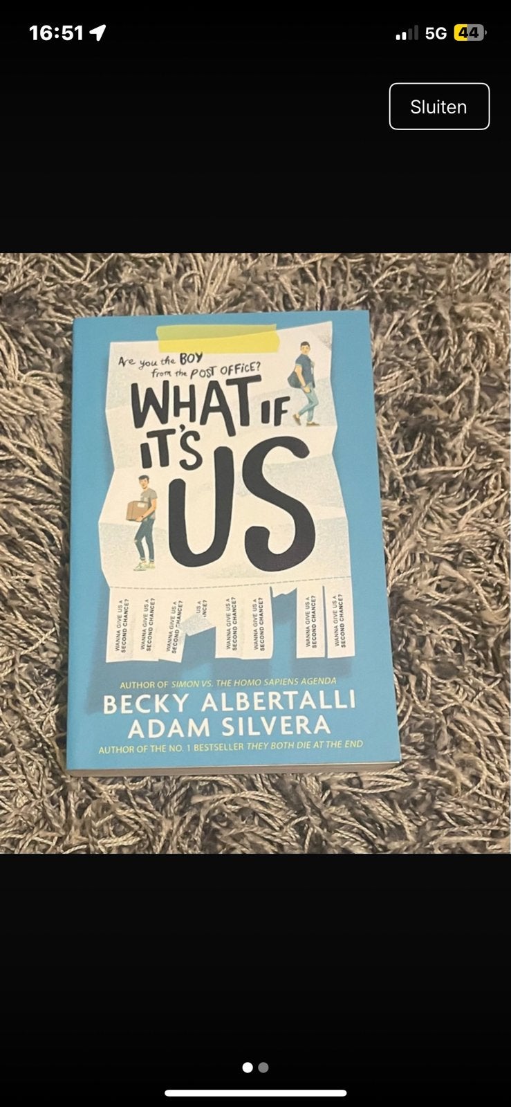 Boek: what if it’s us - engelstalig, Verzenden, Nieuw, België