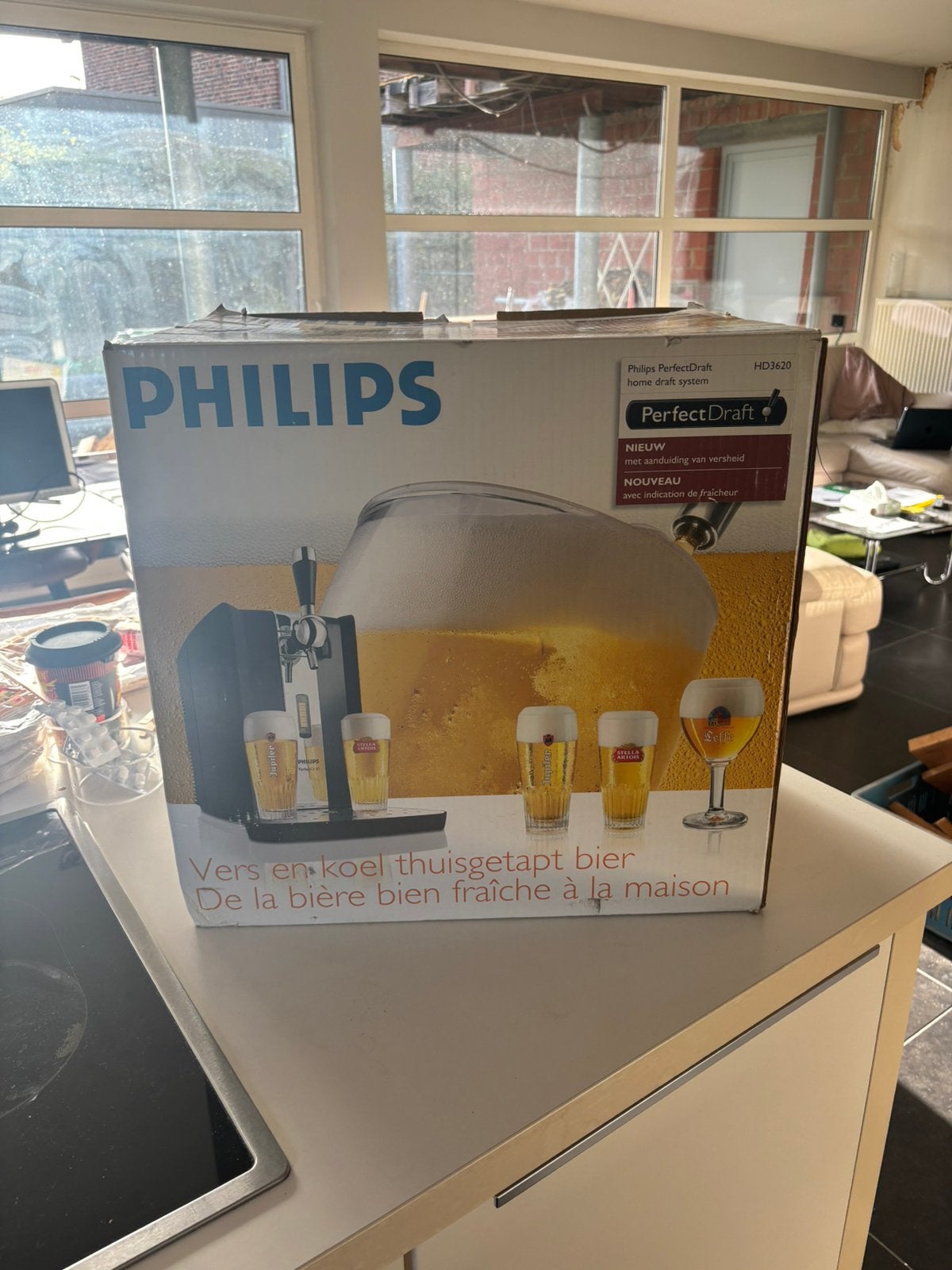 Philips PerfectDraft HD3620 -Robinet à bière -Boîte origine, Electroménager, Enlèvement, Comme neuf, Philips