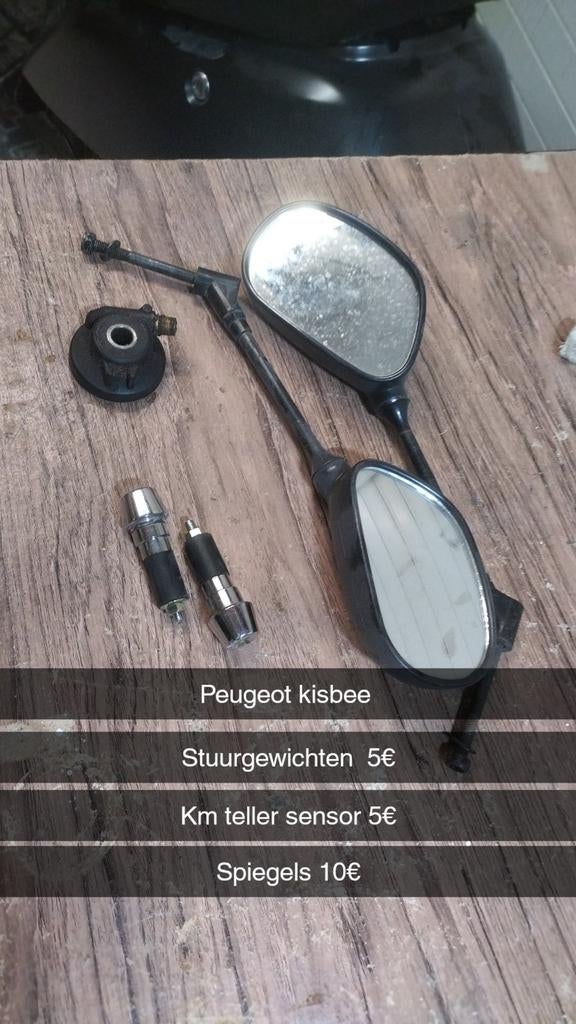 Peugeot kisbee onderdelen, Fietsen en Brommers, Ophalen, Zo goed als nieuw, Overige typen, Peugeot