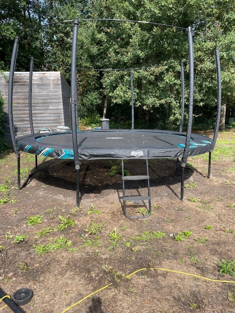 Trampoline Berg Champion 430, Ophalen