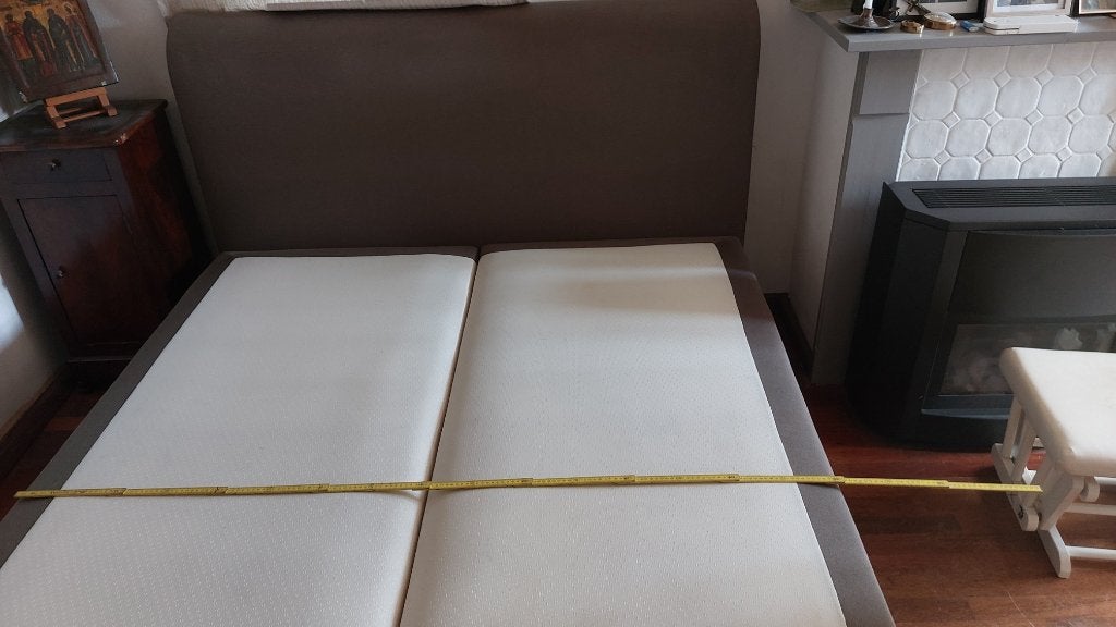 boxspring, Ophalen, Gebruikt, Tweepersoons, 200 cm