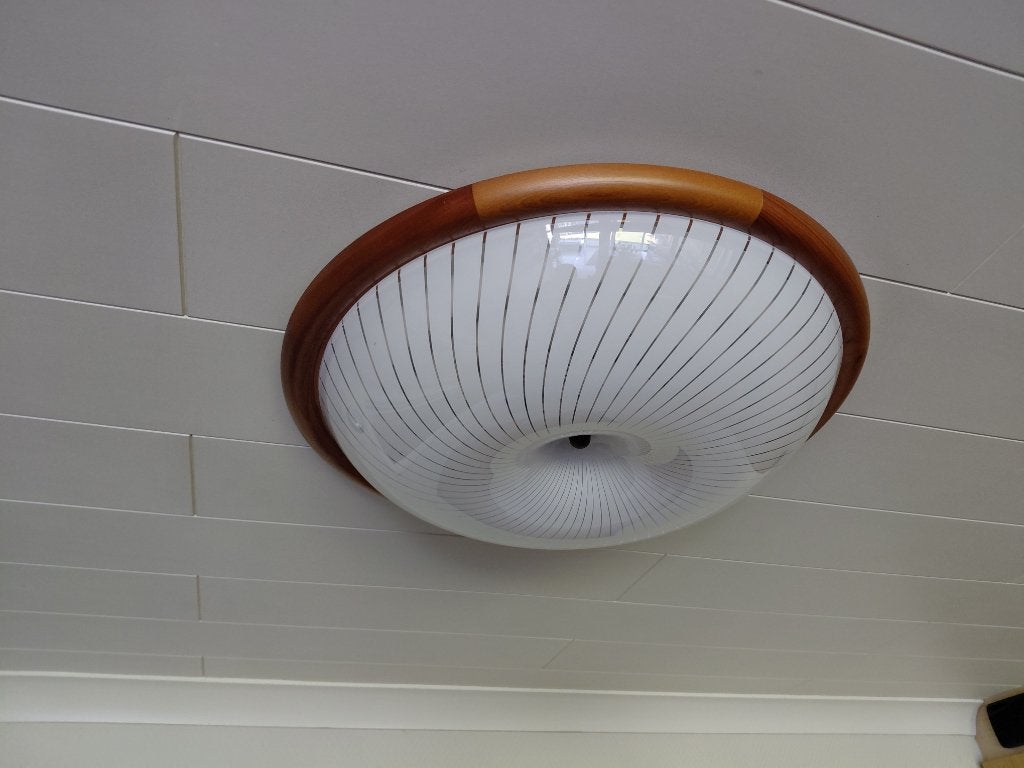 RONDE KEUKENVERLICHTING, Ophalen, Halogeen, Glas, Plafondspot of Wandspot