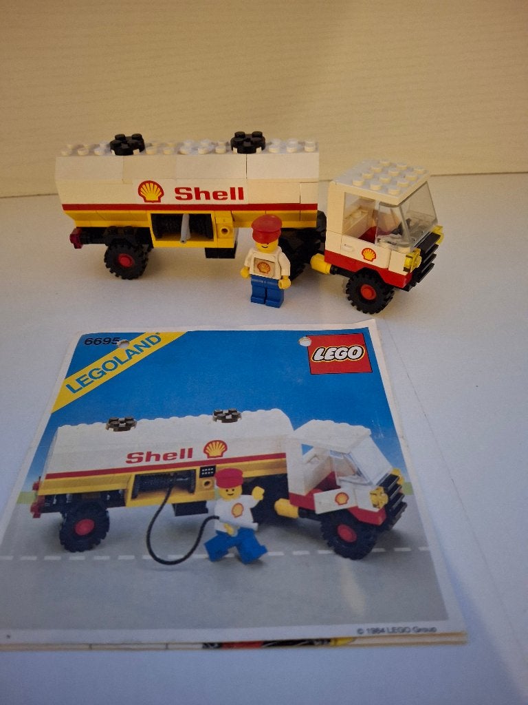 Lego 6695 shell tanker, Enlèvement ou Envoi, Complet, Lego, LEGOLAND