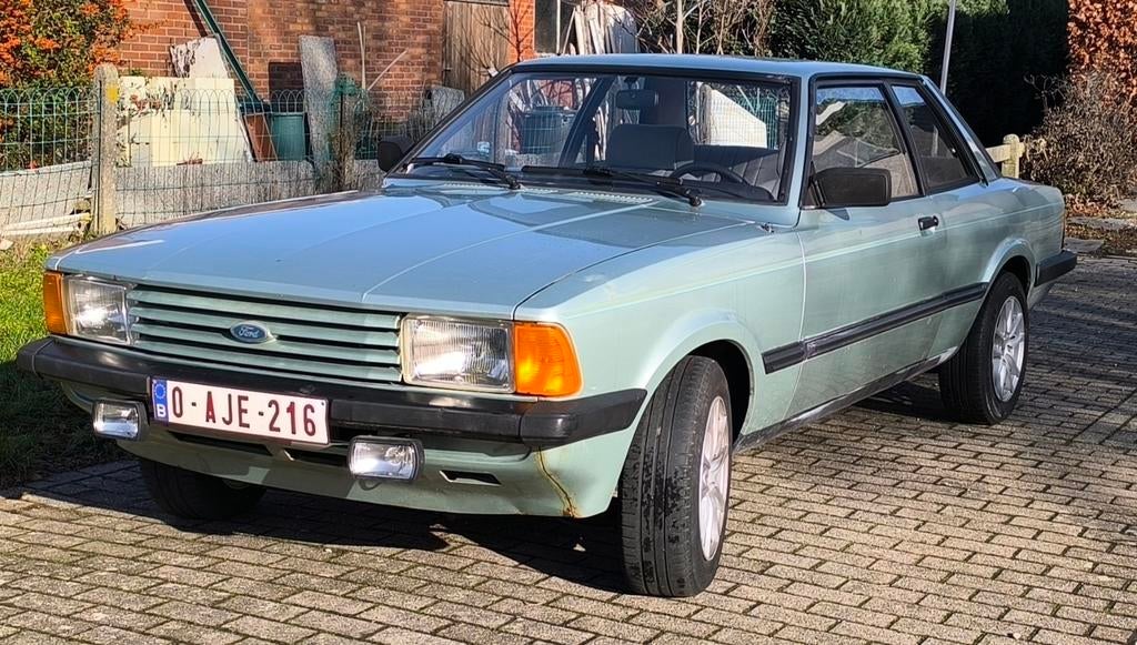 Ford Taunus coupé oldtimer 1981 gekeurd voor verkoop, Auto's, Automaat, 1600 cc, Leder en Stof, Overige kleuren