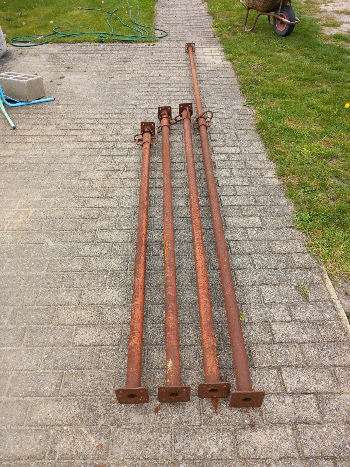 Lange schoren, stippen, Ophalen