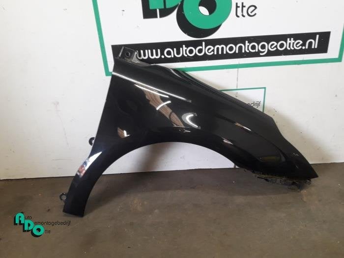 Scherm rechts-voor van een Citroen C4 (C4 04-) (EXL), Auto-onderdelen, Carrosserie, Citroën, Gebruikt, 3 maanden garantie, Ophalen of Verzenden