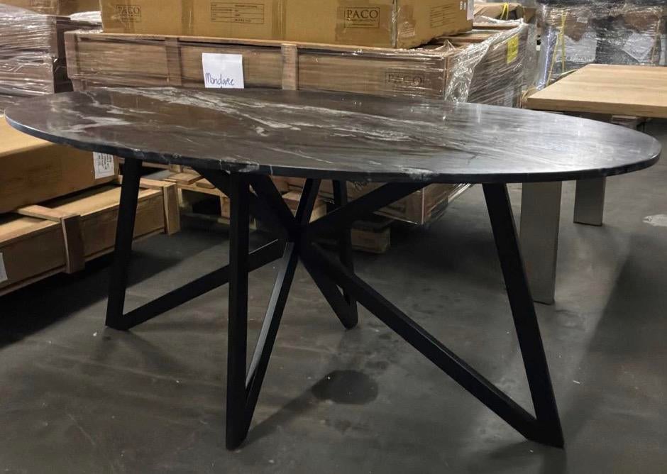 Table de la salle à manger en marbre, Maison & Meubles, Tables | Tables à manger, Enlèvement, Comme neuf