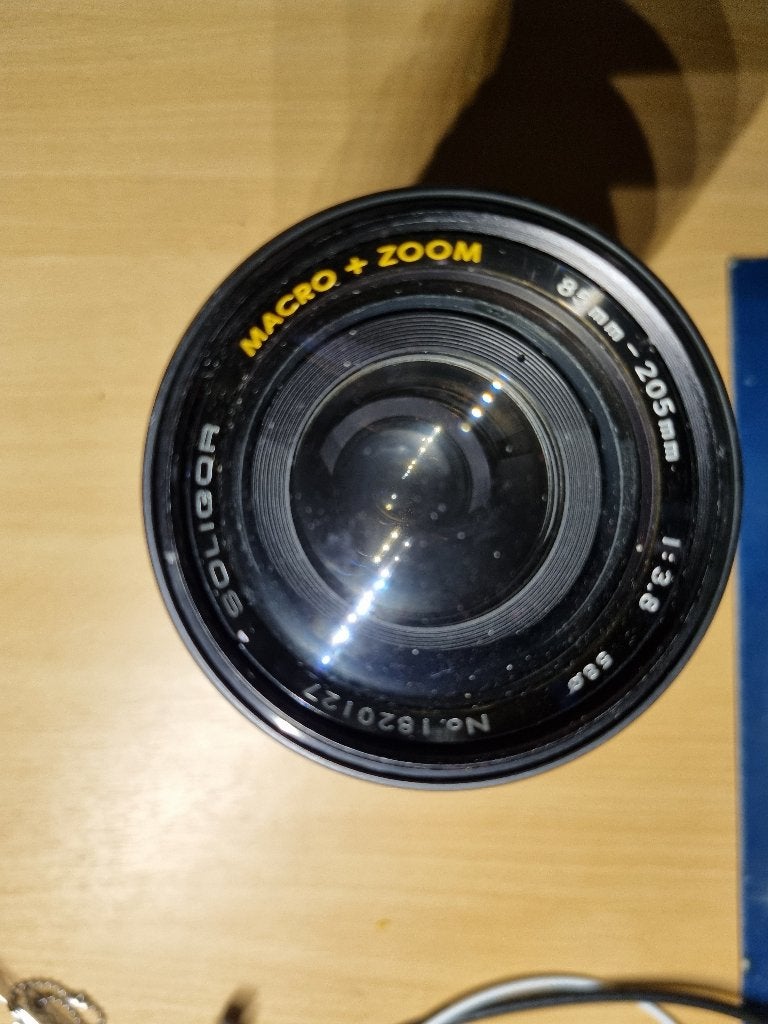 soligor zoom lens 85-205 voor minolta slr, TV, Hi-fi & Vidéo, Photo | Lentilles & Objectifs, Enlèvement ou Envoi, Utilisé, Zoom