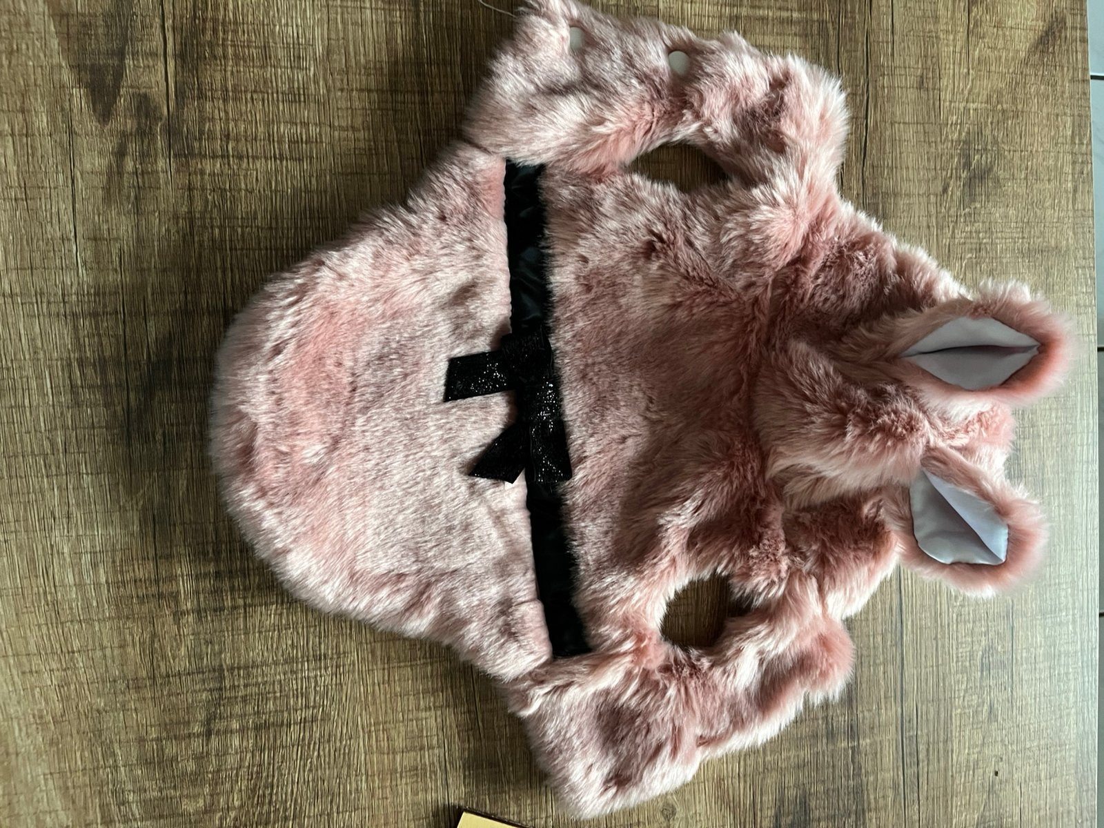 Roze hondenhoodie met strik, Ophalen of Verzenden, Zo goed als nieuw