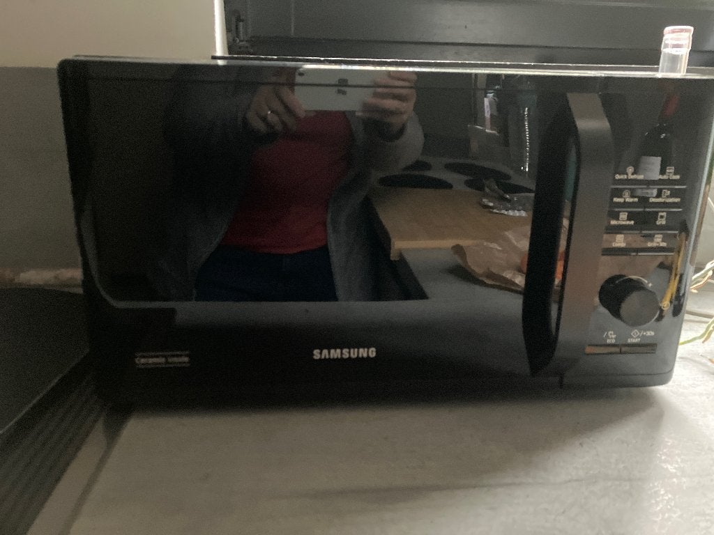 Micro onde, Electroménager, Micro-ondes, Gril, Enlèvement, Utilisé, 45 à 60 cm