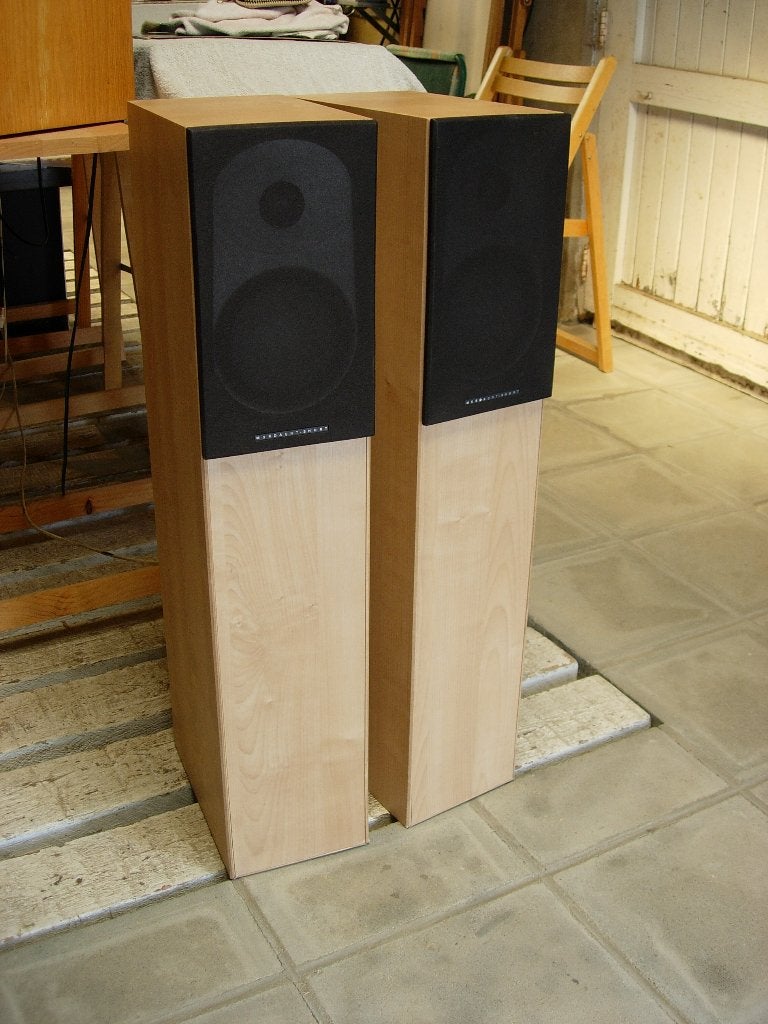2 Enceintes 2 voies Mordaunt Short MS Avant 904, TV, Hi-fi & Vidéo, Bass-reflex, 60 à 120 watts, Enlèvement, Utilisé
