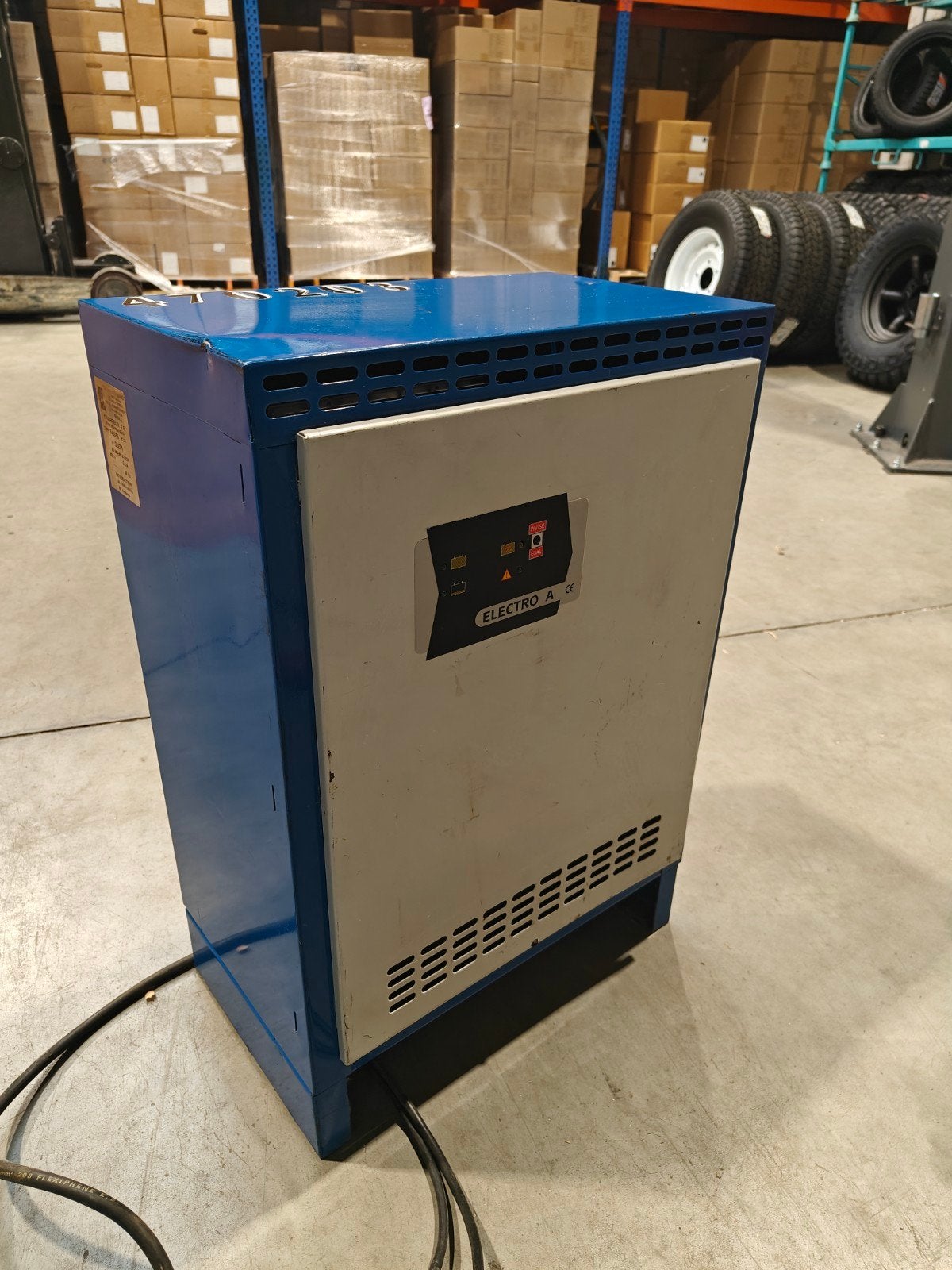 Chargeur de batterie pour chariot élévateur/REACH 48 V, Enlèvement