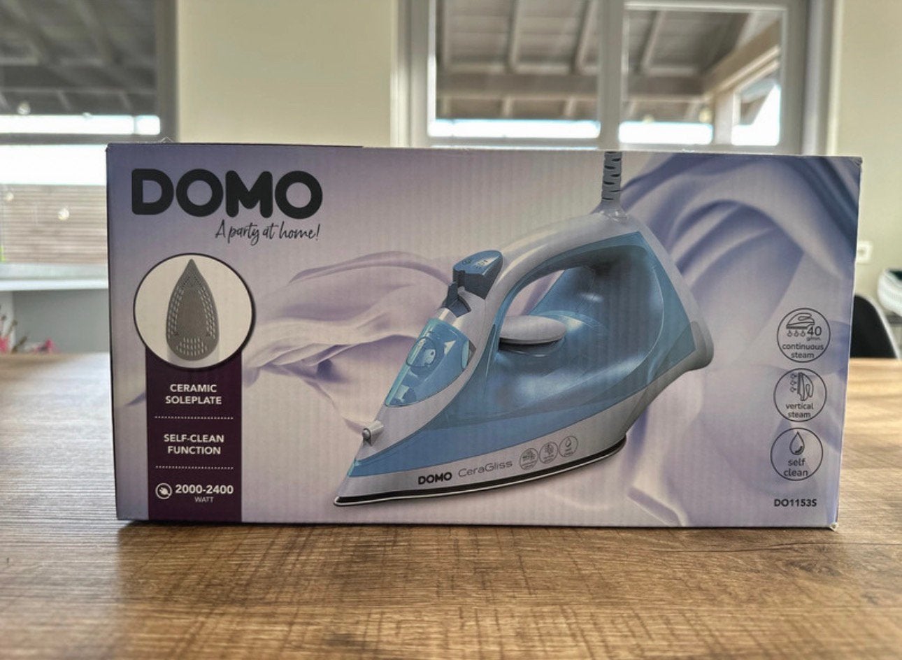 NIEUW! Stoomstrijkijzer Domo, Enlèvement, Neuf